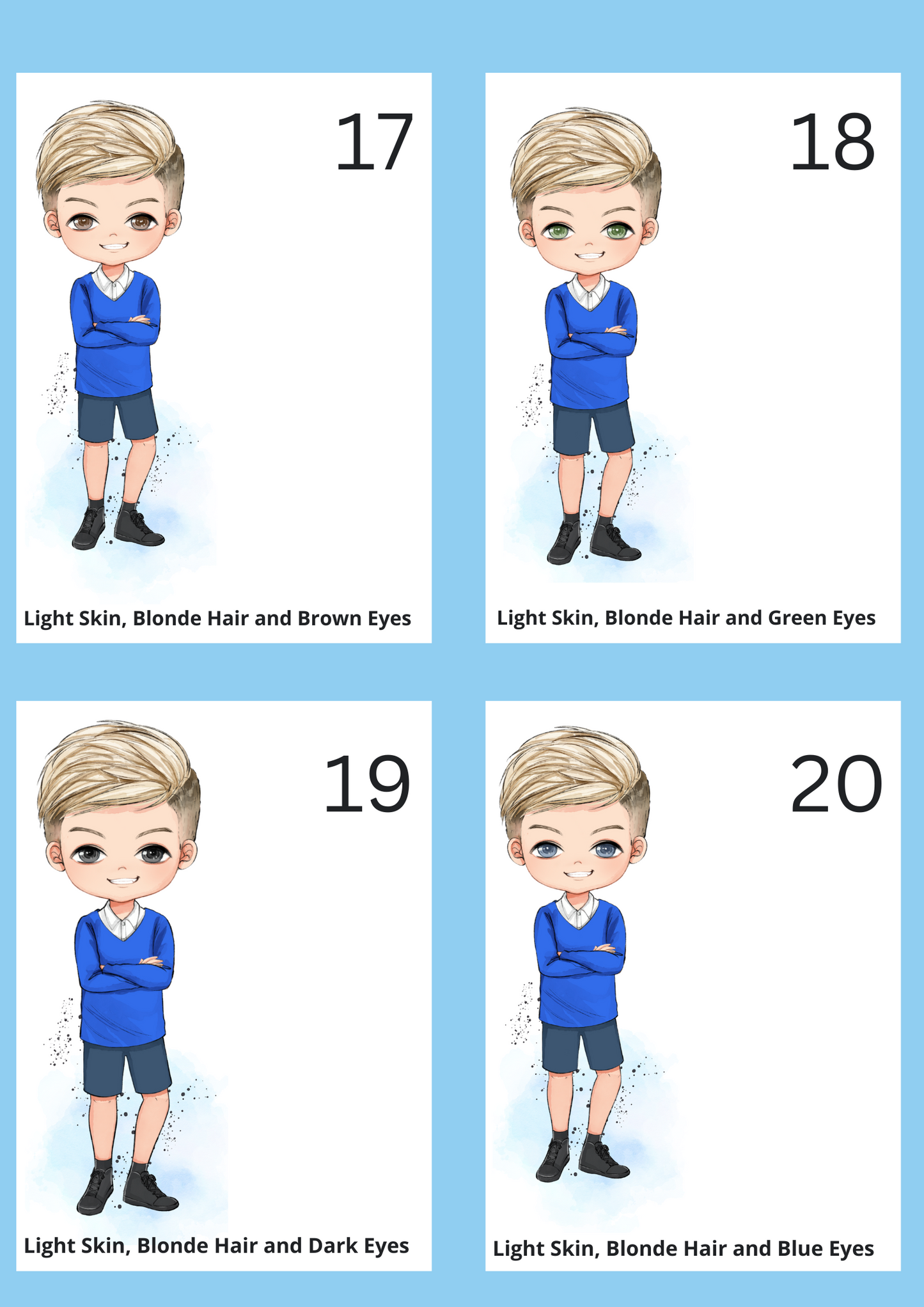 Back to School Water Bottle - Boys
